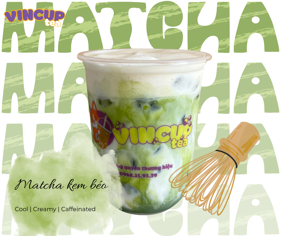 Xanh la matcha thien nhien nuoc uong instagram post Bai dang Facebook 11